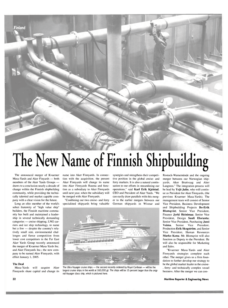 Maritime Reporter Magazine, page 32,  Oct 2004