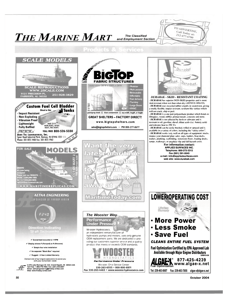 Maritime Reporter Magazine, page 50,  Oct 2004
