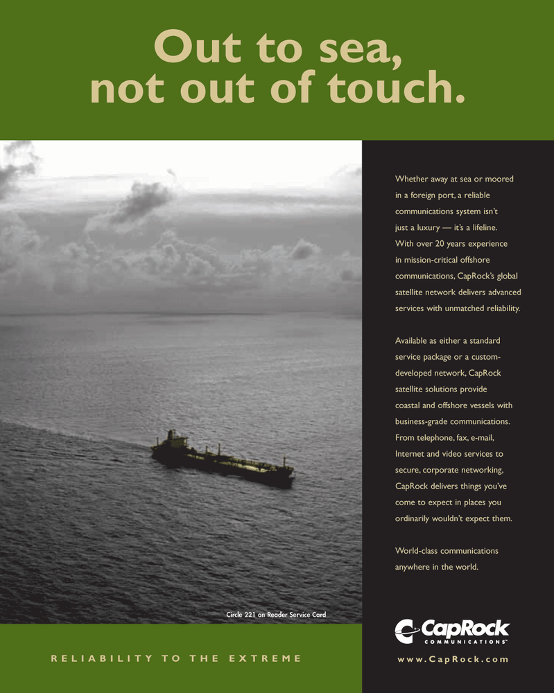 Maritime Reporter Magazine, page 33,  Apr 2005