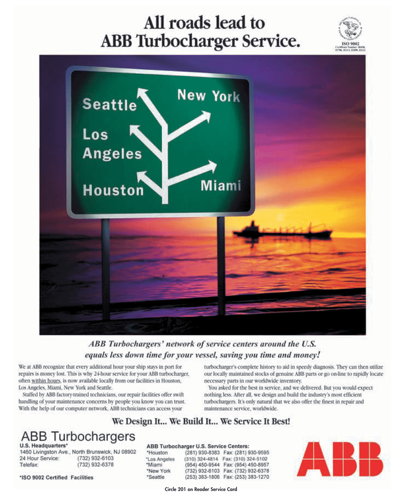 Maritime Reporter Magazine, page 4th Cover,  Jun 2005