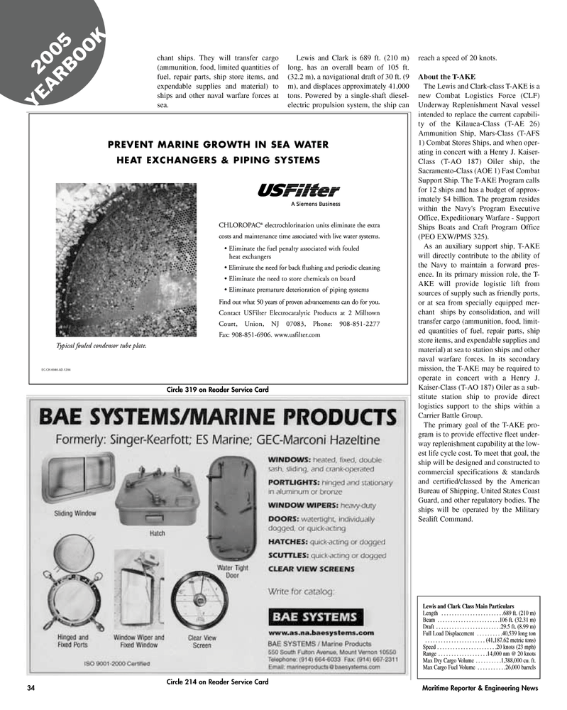 Maritime Reporter Magazine, page 34,  Jun 2005
