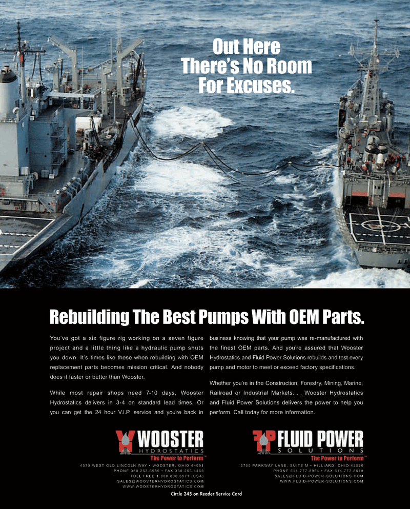 Maritime Reporter Magazine, page 4th Cover,  Dec 2005