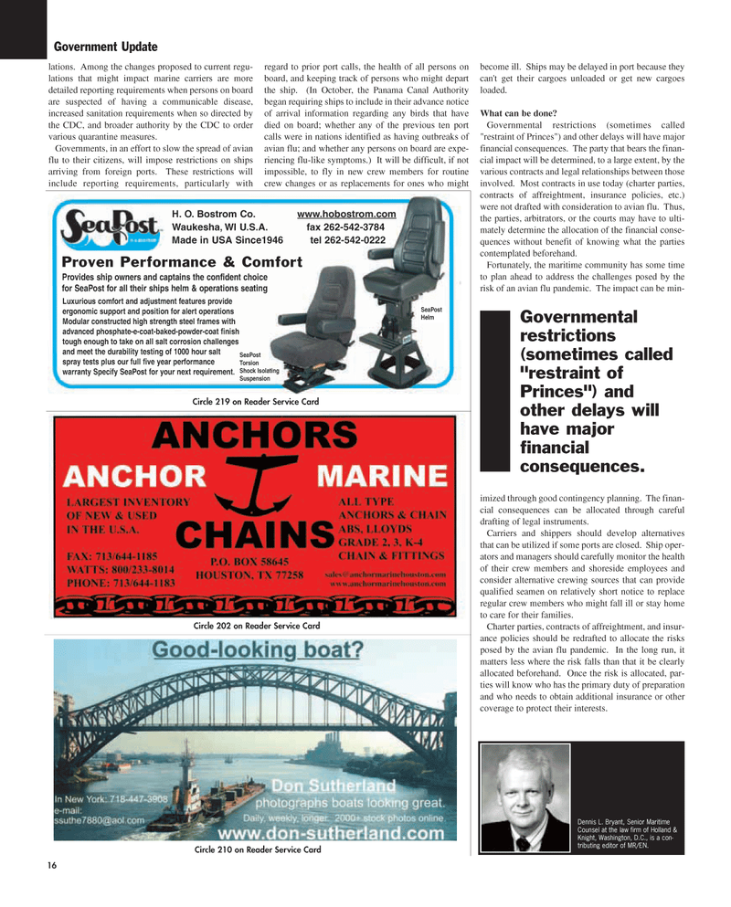 Maritime Reporter Magazine, page 16,  Jan 2006