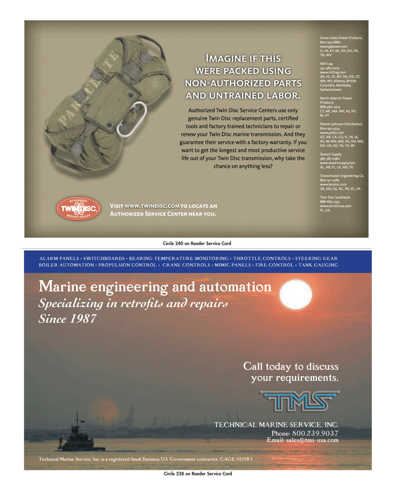 Maritime Reporter Magazine, page 7,  Jan 2006