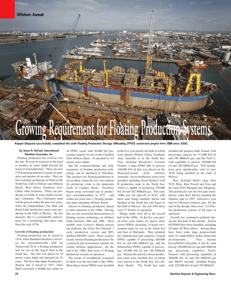 Maritime Reporter Magazine, page 24,  Apr 2006