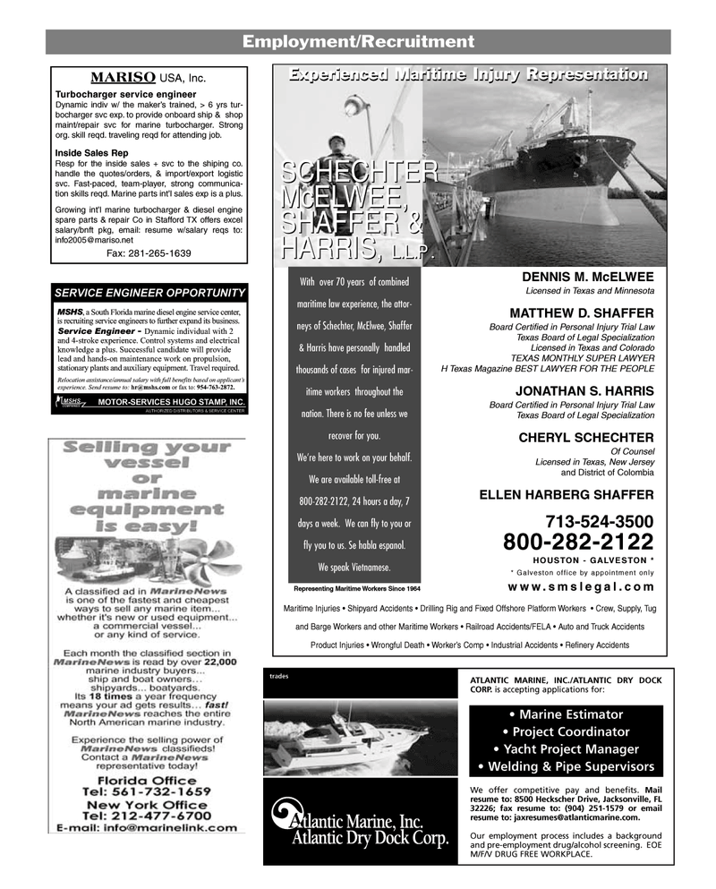 Maritime Reporter Magazine, page 43,  Jan 2010