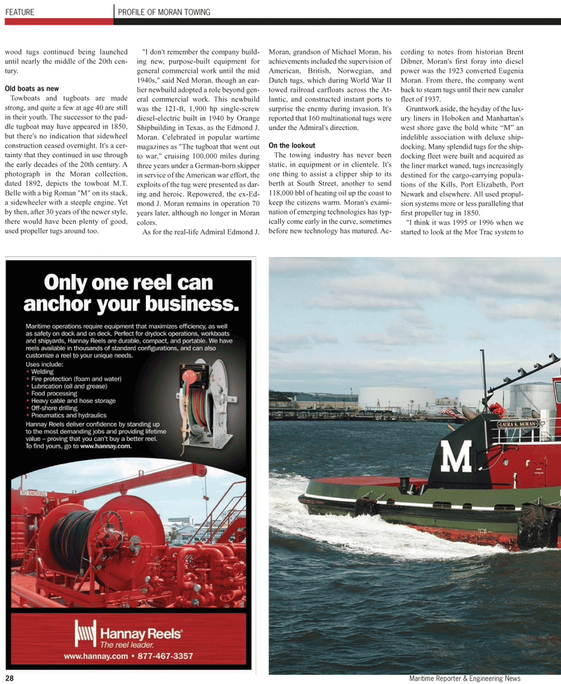 Maritime Reporter Magazine, page 28,  Apr 2, 2010