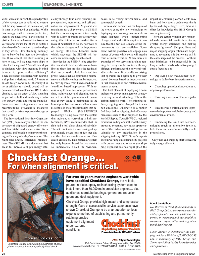 Maritime Reporter Magazine, page 28,  Jun 2, 2010