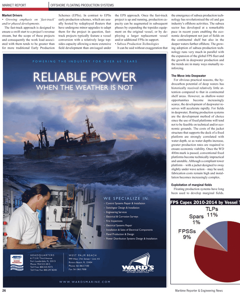 Maritime Reporter Magazine, page 26,  Aug 2010