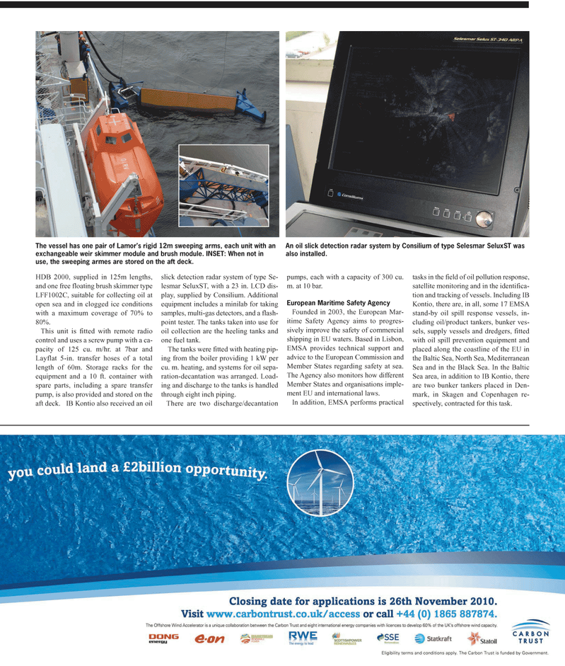Maritime Reporter Magazine, page 25,  Oct 2010