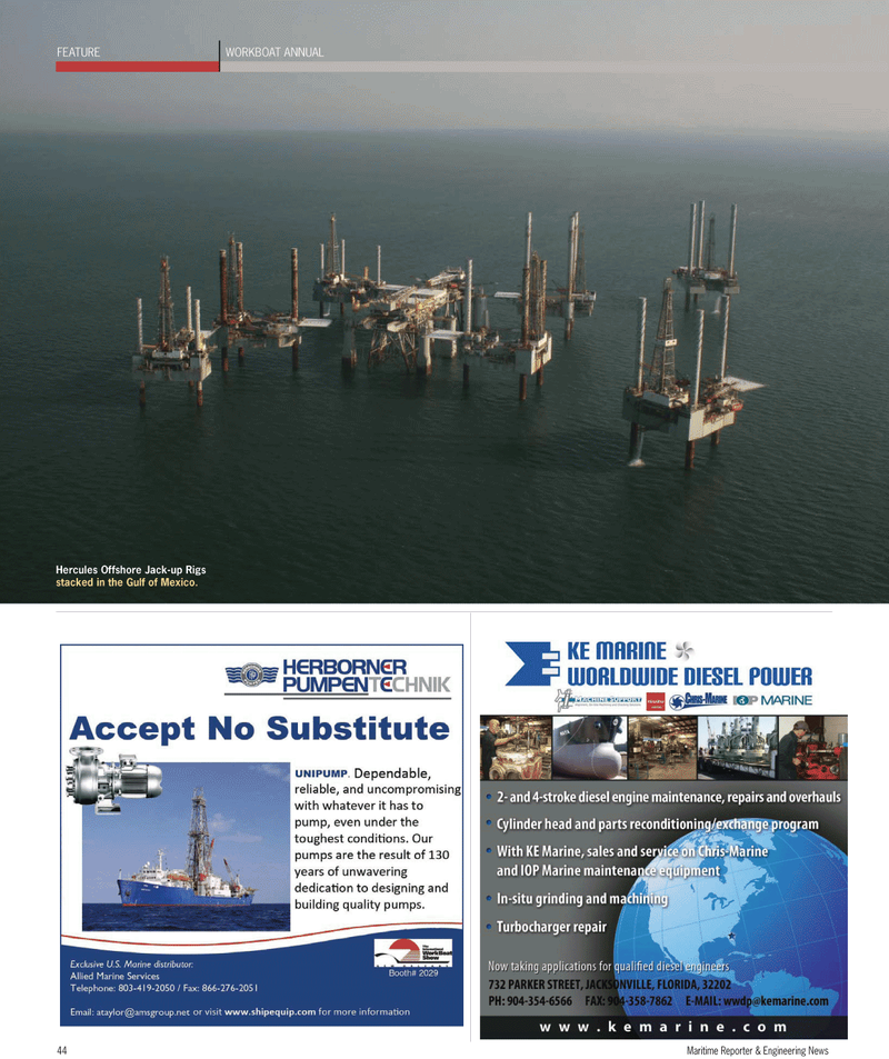 Maritime Reporter Magazine, page 44,  Nov 2010