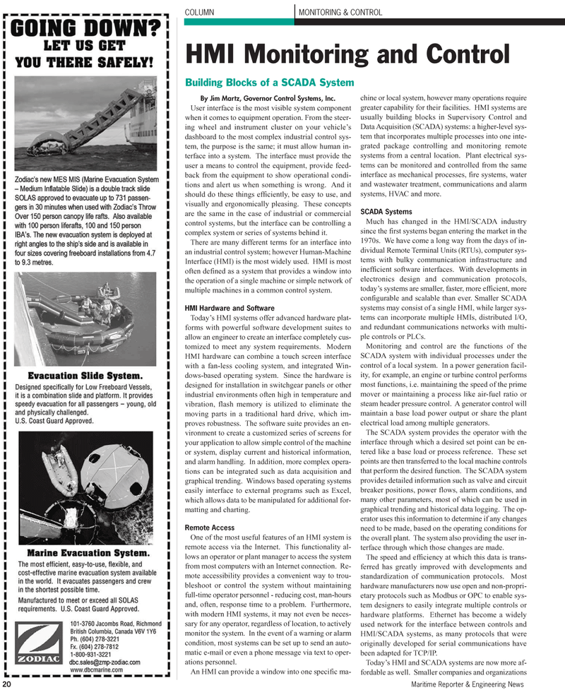 Maritime Reporter Magazine, page 20,  Feb 2011