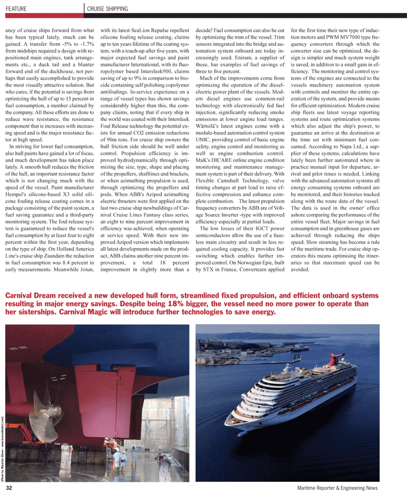 Maritime Reporter Magazine, page 32,  Feb 2011