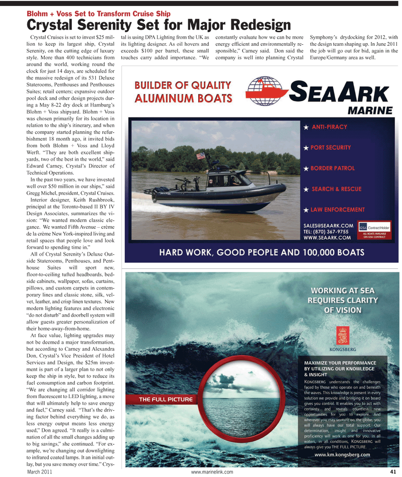 Maritime Reporter Magazine, page 41,  Mar 2011