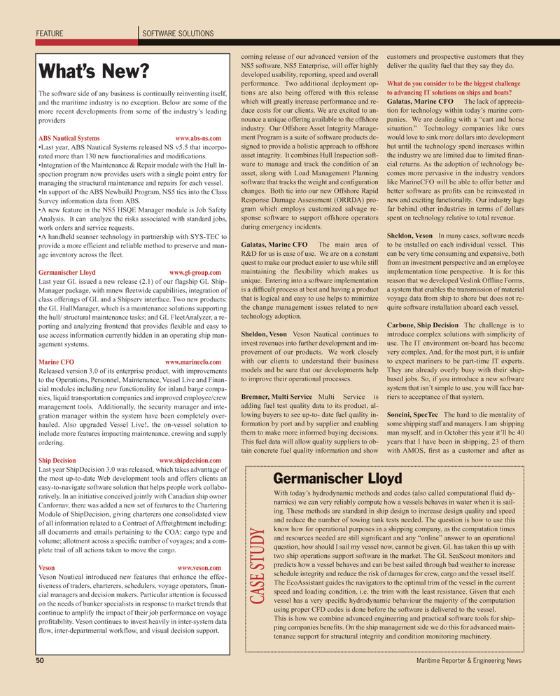 Maritime Reporter Magazine, page 50,  Mar 2011