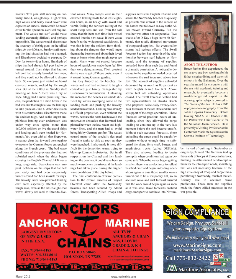 Maritime Reporter Magazine, page 67,  Mar 2011
