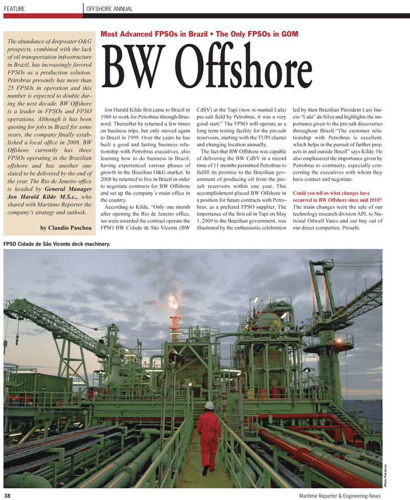 Maritime Reporter Magazine, page 38,  Apr 2011