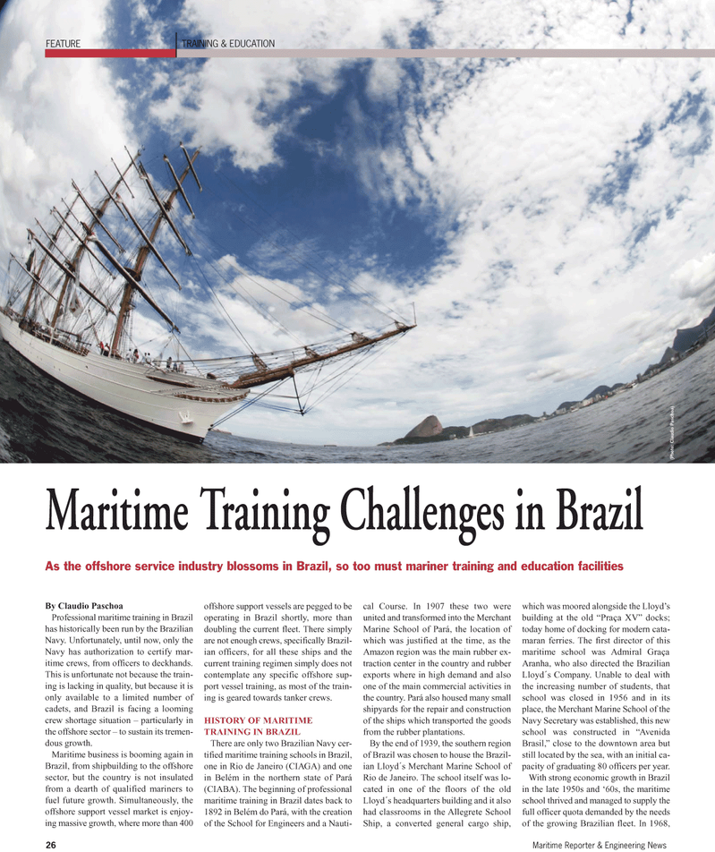 Maritime Reporter Magazine, page 26,  May 2011