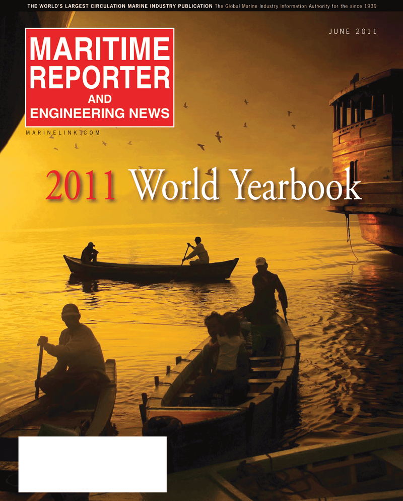 Maritime Reporter Magazine Cover Jun 2011 - Feature: Annual World Yearbook