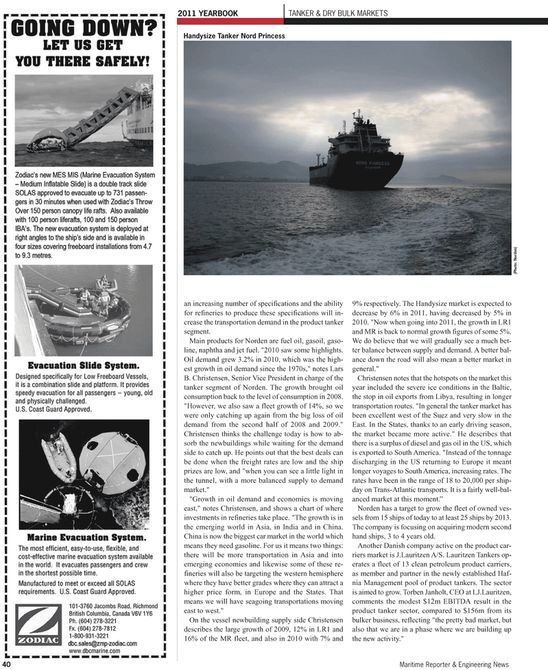 Maritime Reporter Magazine, page 44,  Jun 2011