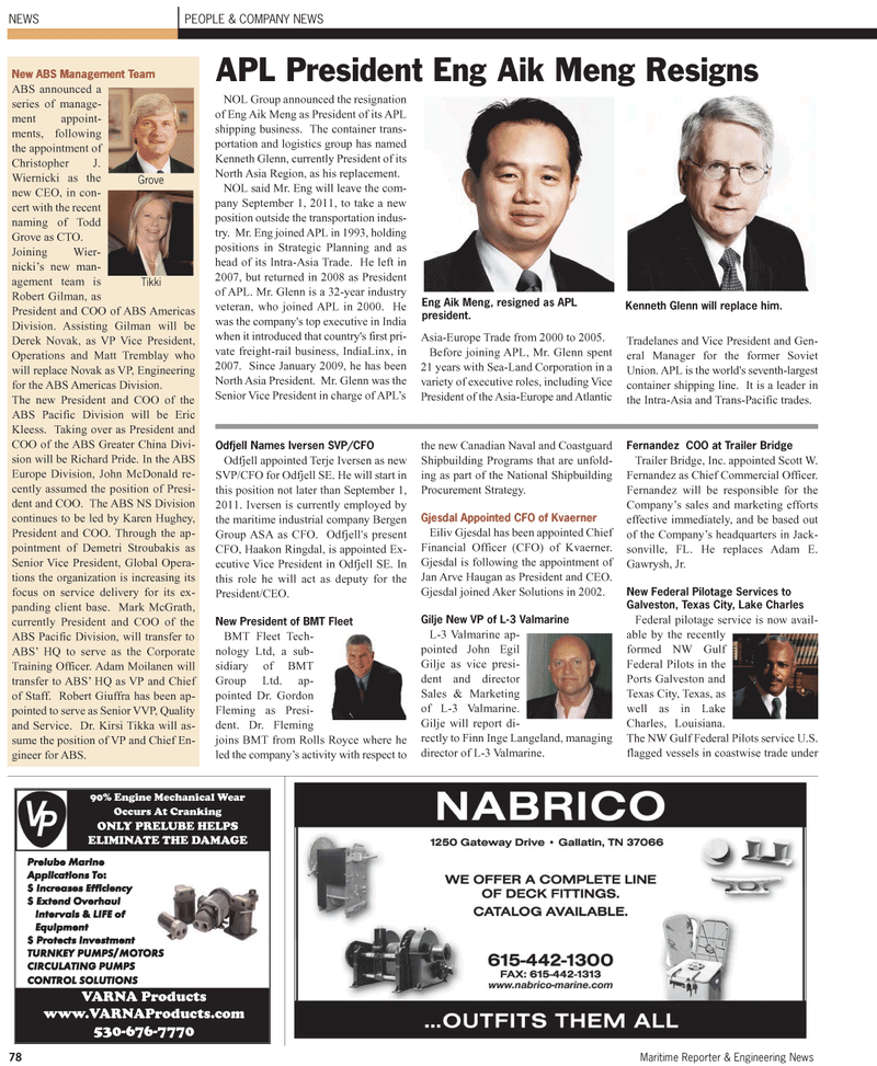 Maritime Reporter Magazine, page 82,  Jun 2011