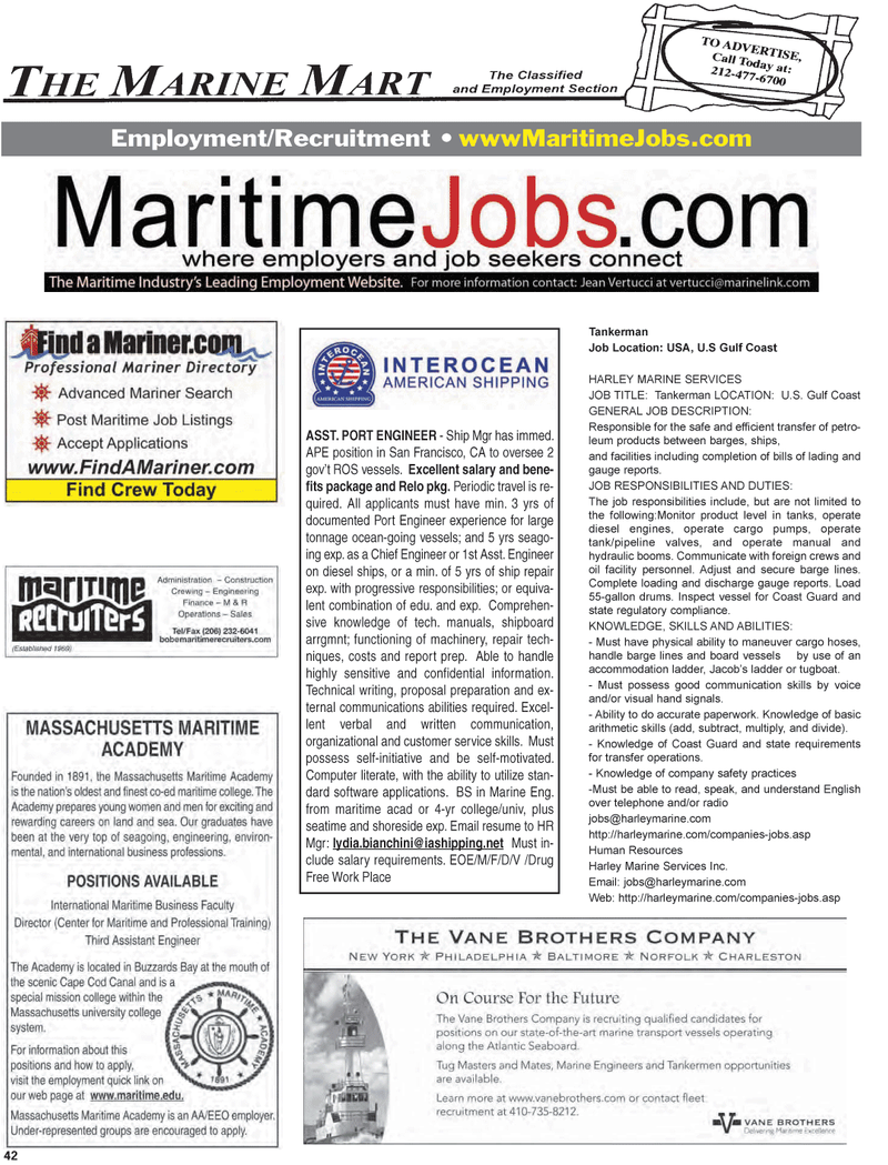 Maritime Reporter Magazine, page 42,  Jul 2011
