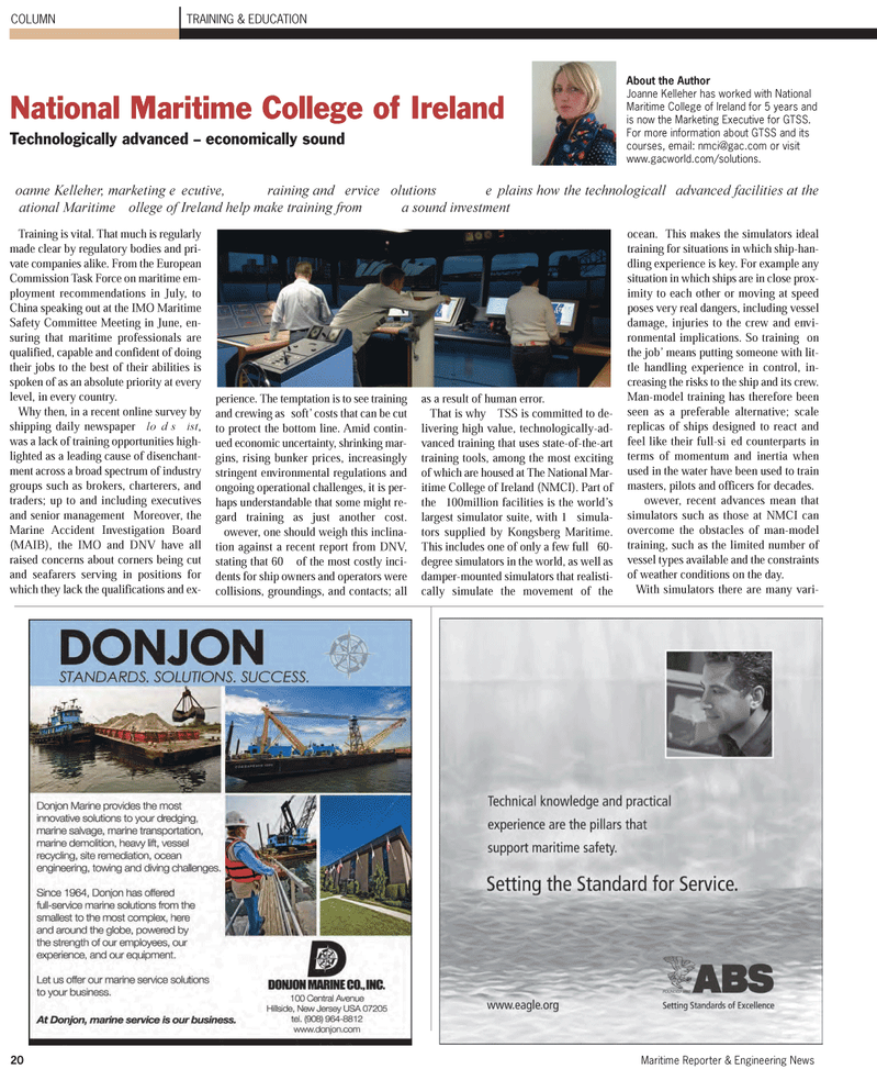 Maritime Reporter Magazine, page 20,  Sep 2011