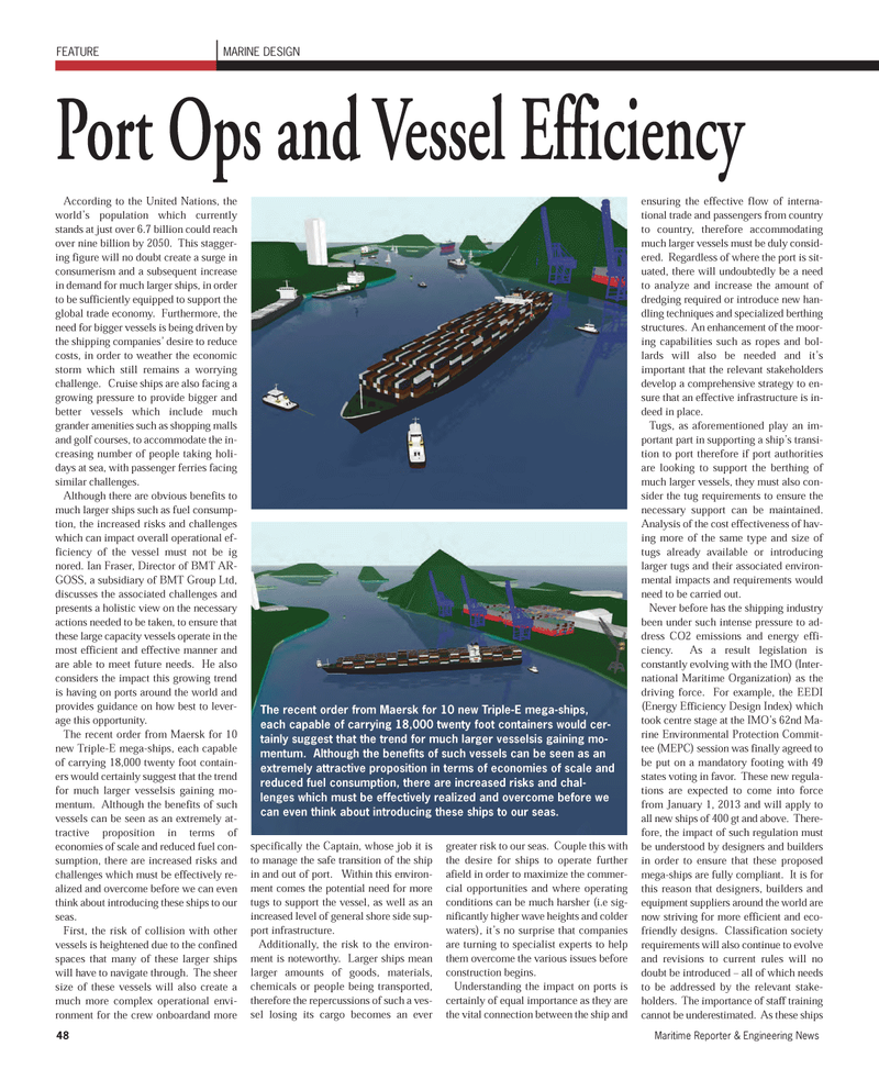 Maritime Reporter Magazine, page 48,  Oct 2011