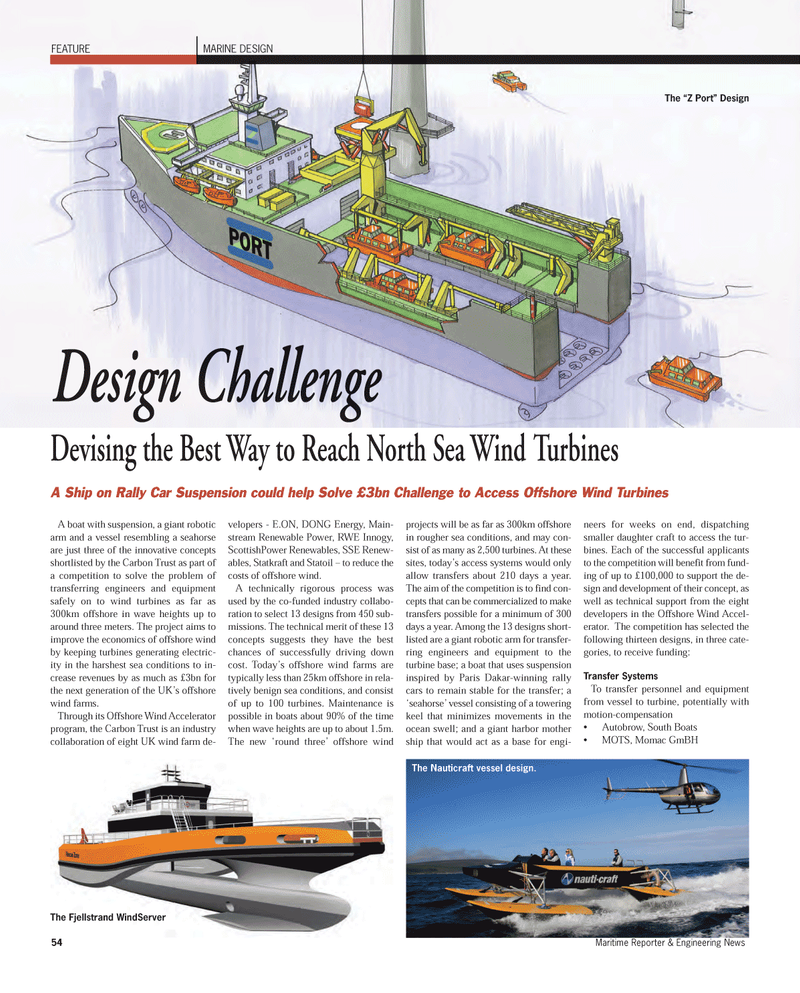 Maritime Reporter Magazine, page 54,  Oct 2011