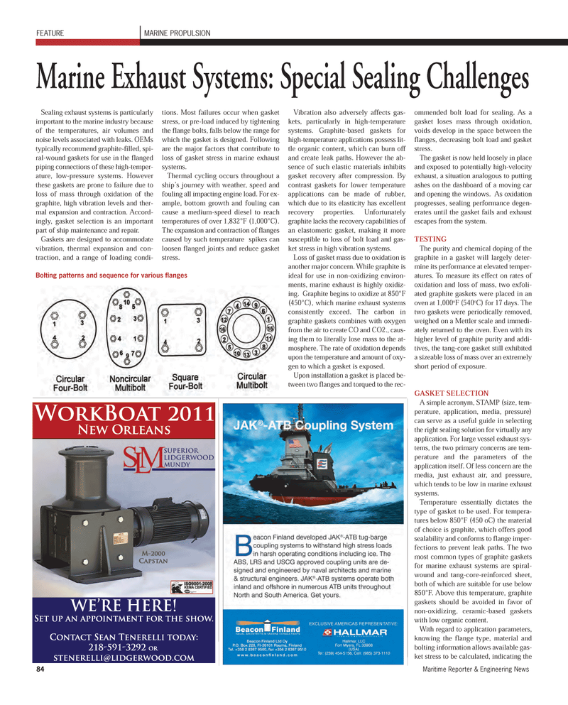 Maritime Reporter Magazine, page 84,  Nov 2011