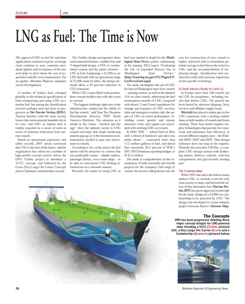 Maritime Reporter Magazine, page 26,  Mar 2012
