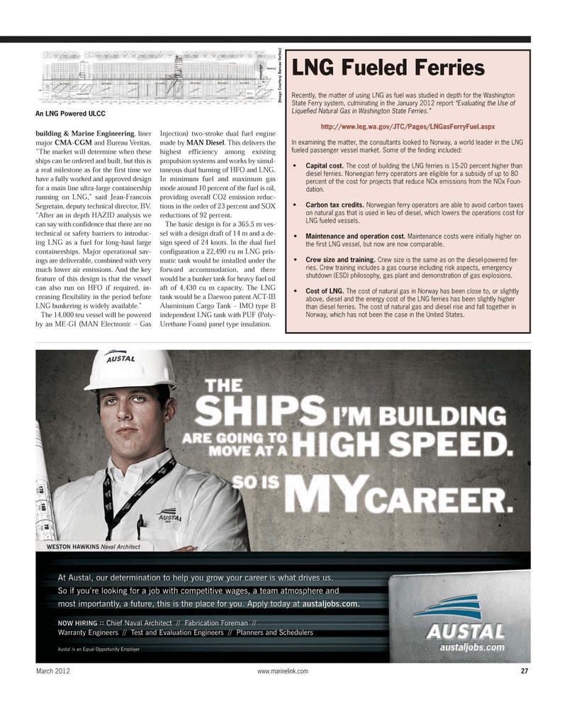 Maritime Reporter Magazine, page 27,  Mar 2012