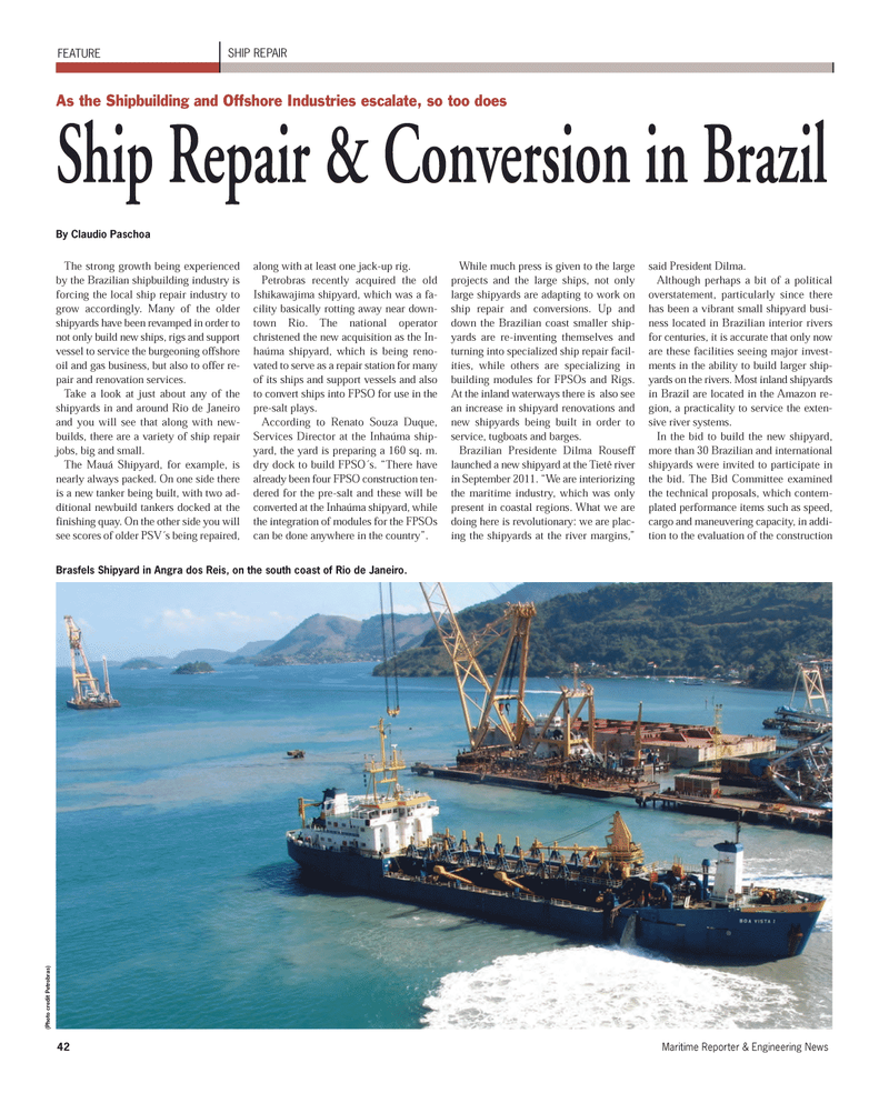 Maritime Reporter Magazine, page 42,  Mar 2012