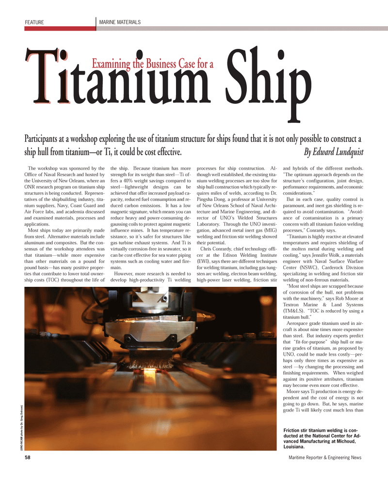 Maritime Reporter Magazine, page 58,  Mar 2012