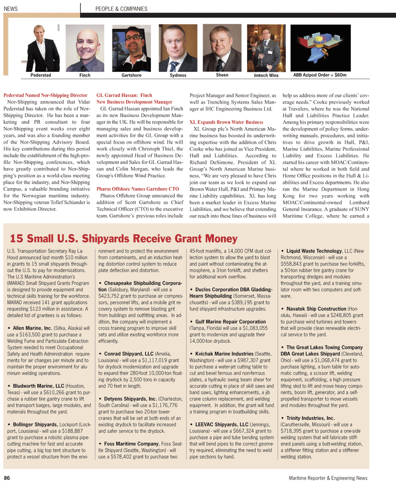 Maritime Reporter Magazine, page 90,  Apr 2012