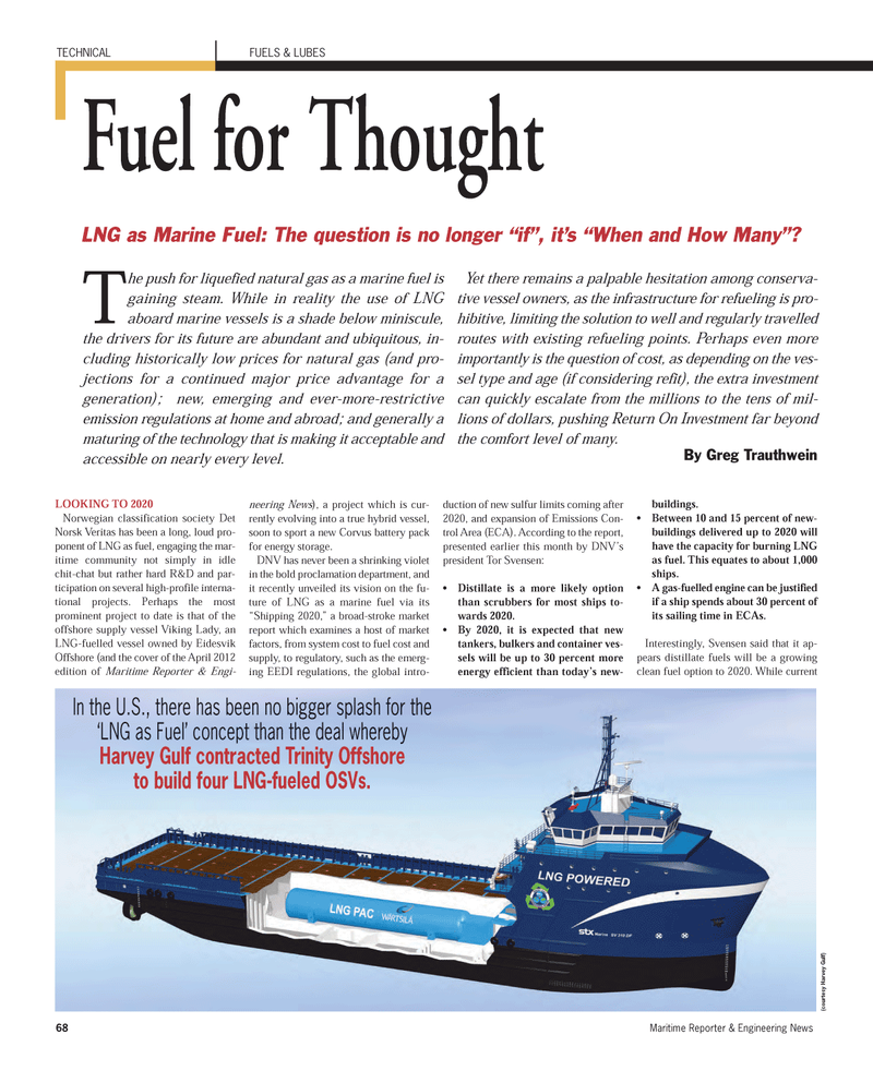 Maritime Reporter Magazine, page 68,  Jun 2012