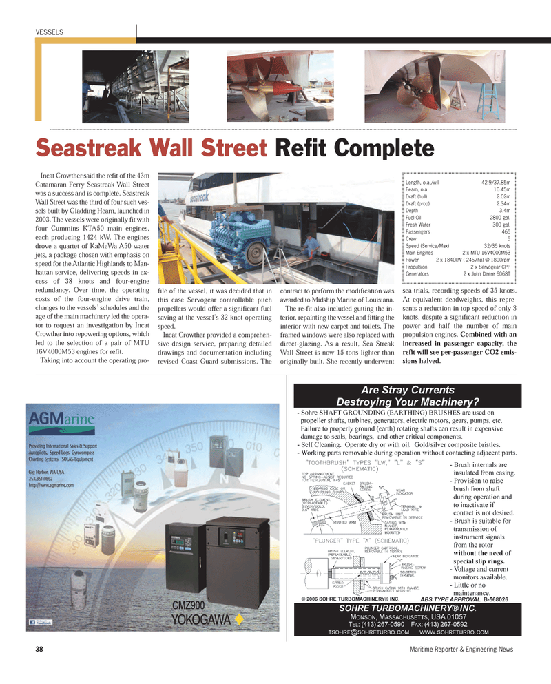 Maritime Reporter Magazine, page 38,  Sep 2012