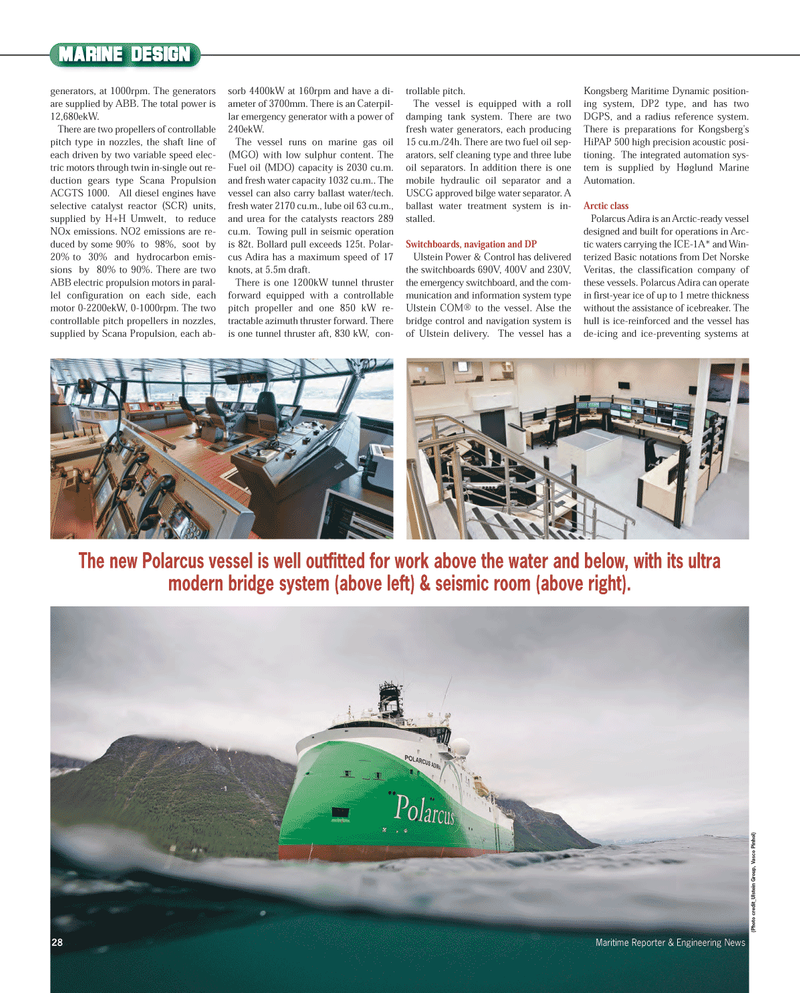 Maritime Reporter Magazine, page 28,  Oct 2012