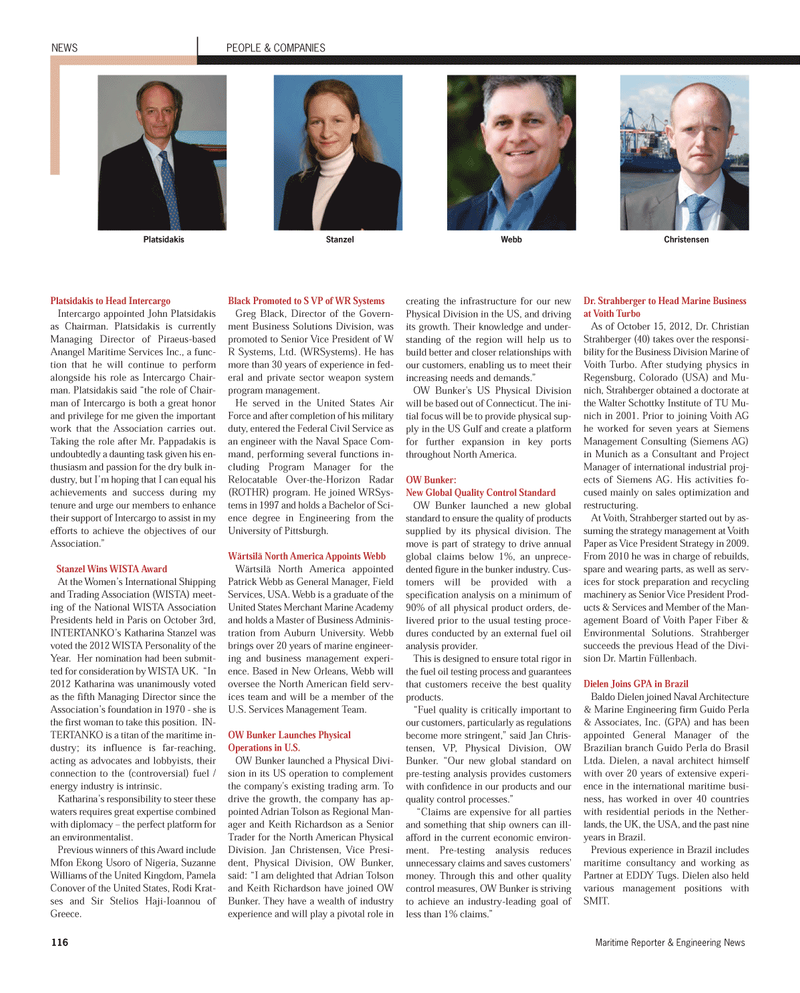 Maritime Reporter Magazine, page 116,  Nov 2012
