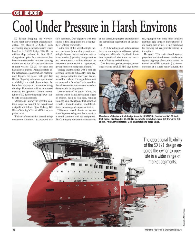 Maritime Reporter Magazine, page 46,  Nov 2012