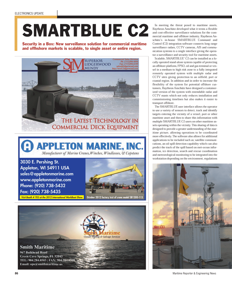Maritime Reporter Magazine, page 86,  Nov 2012