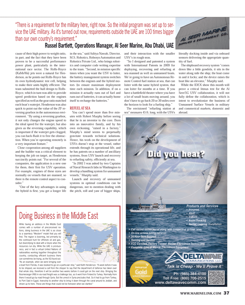 Maritime Reporter Magazine, page 37,  Feb 2013