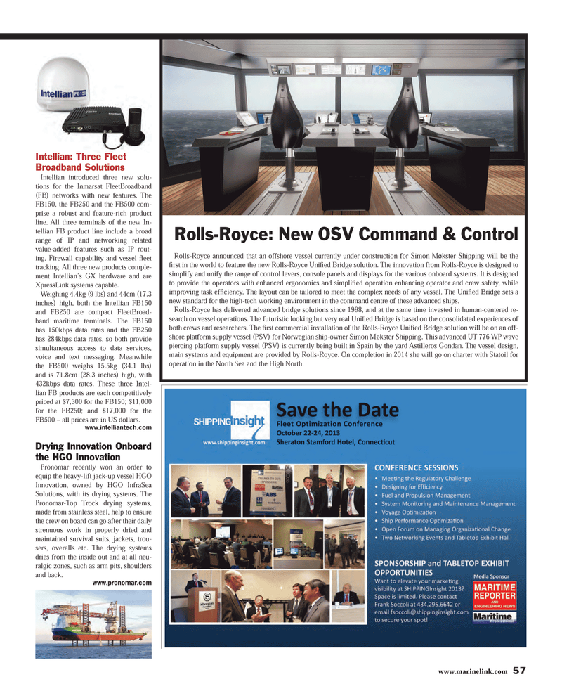 Maritime Reporter Magazine, page 57,  Mar 2013
