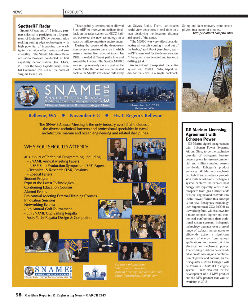 Maritime Reporter Magazine, page 58,  Mar 2013