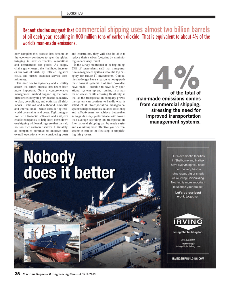 Maritime Reporter Magazine, page 28,  Apr 2013