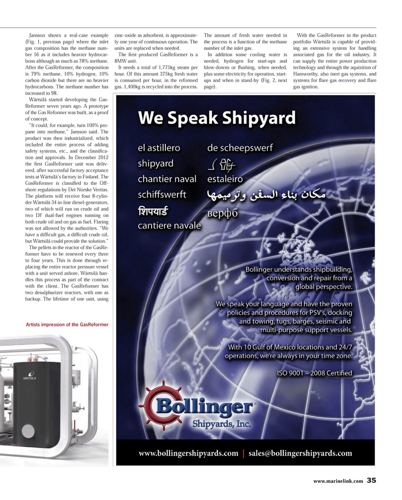 Maritime Reporter Magazine, page 35,  Apr 2013
