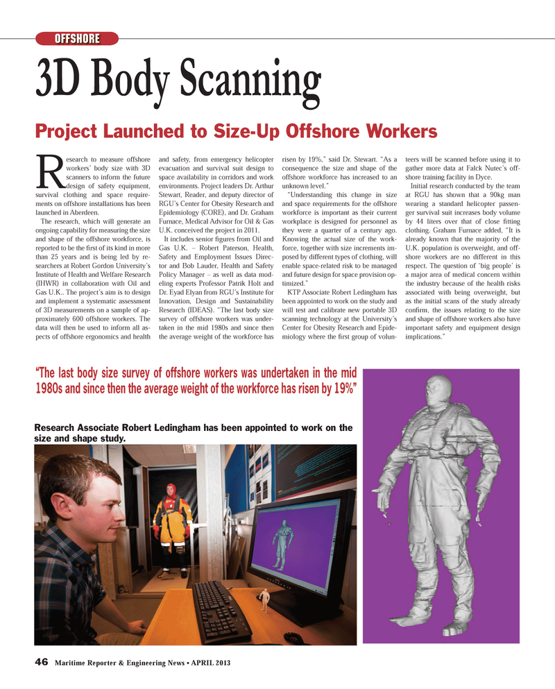 Maritime Reporter Magazine, page 46,  Apr 2013