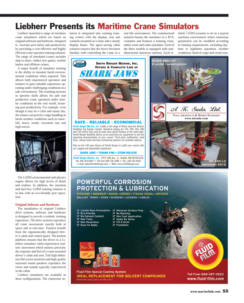 Maritime Reporter Magazine, page 55,  Apr 2013