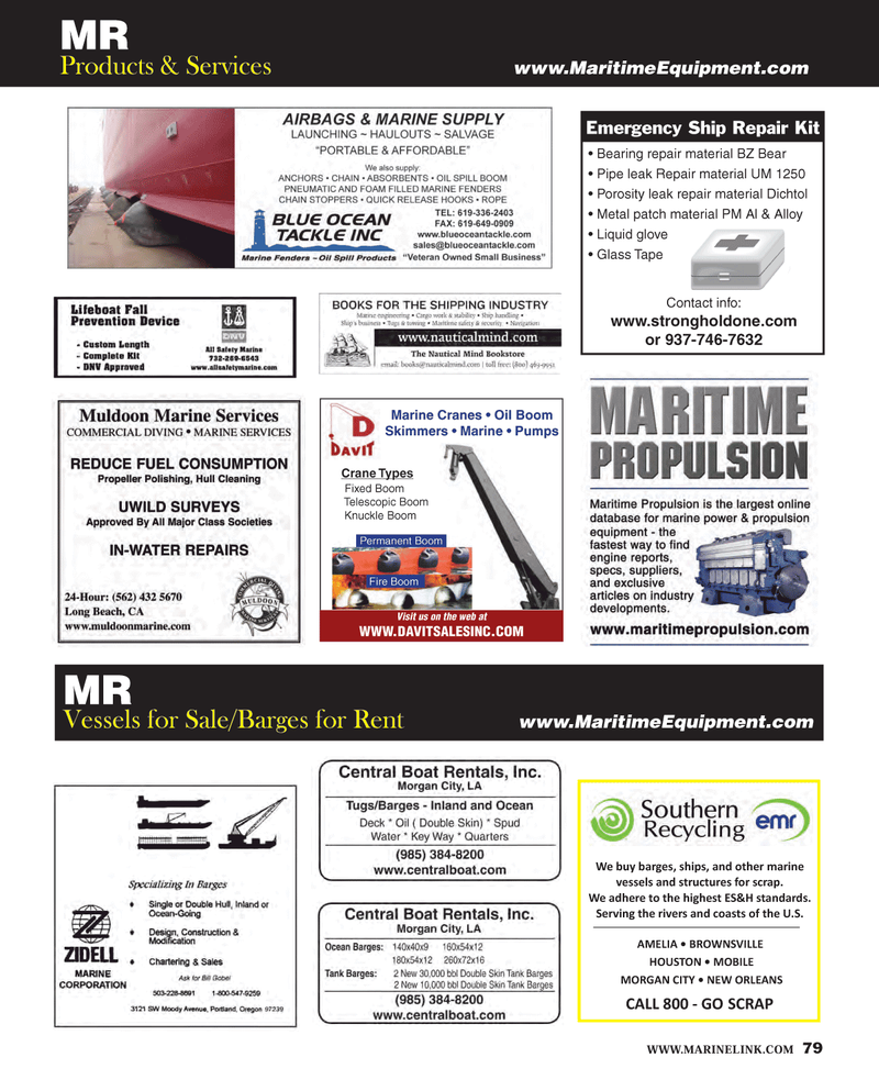 Maritime Reporter Magazine, page 79,  Apr 2013