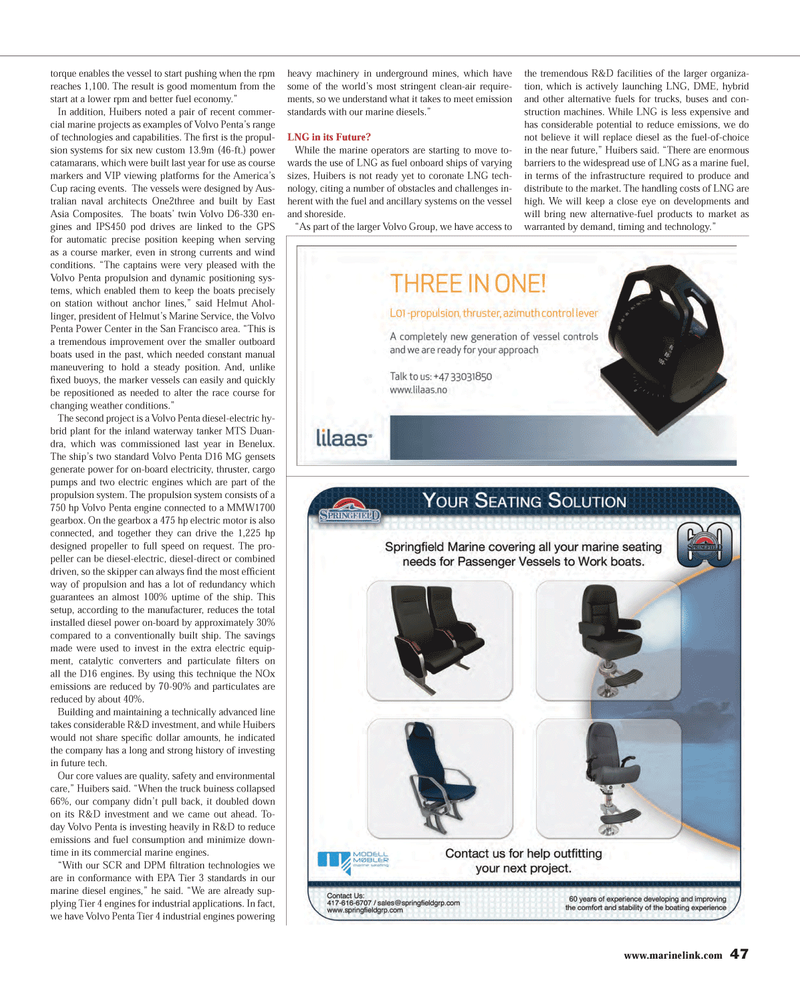 Maritime Reporter Magazine, page 47,  May 2013